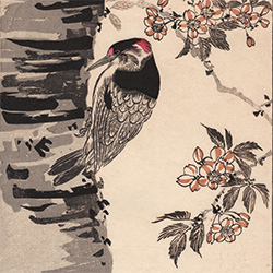original Imao Keinen 1885 woodblock prints